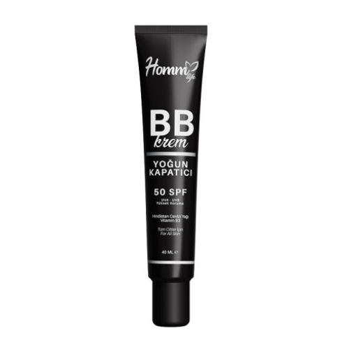 HOMM LIFE BB KREM İNTENSİV ÖRTÜCÜ 50+ SPF 40 ML şəkil