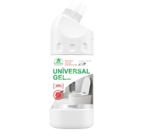 UNİVERSAL GEL 500 ml hamam və tualet aksesuarlarındakı mikrobları 100% məhv edir şəkil
