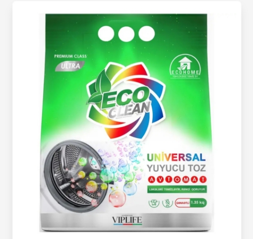 RƏNGLİ PALTARLAR ÜÇÜN YUYUCU TOZ universal 1350 qram şəkil