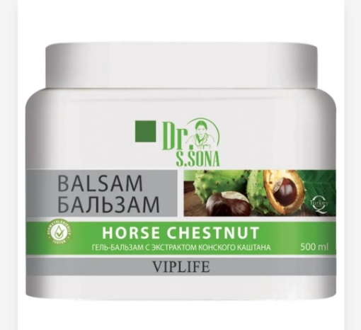 VIPLIFE DR. S. SONA At şabalıdı ekstraktı ilə balzam 500 ML resmi