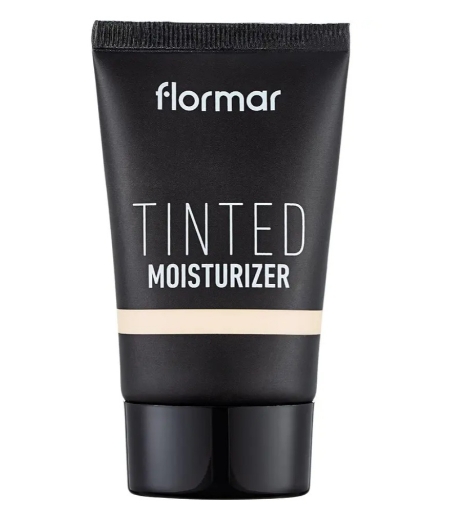 FLORMAR Nəmləndirici tonal krem TINTED MOISTURIZER 002 SOFT BEIGE (yumşaq bej) 30 ml şəkil