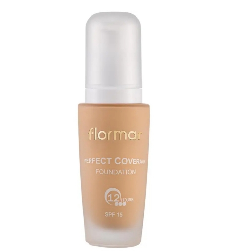 FLORMAR Tonal krem PERFECT COVERAGE 103 açıq bej SPF15 30 ml şəkil