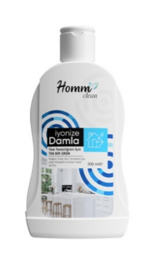 HOMM CLEAN İONLAŞMIŞ DAMLA 300 ML şəkil