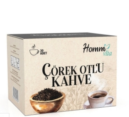 HOMM VITA ÇÖRƏKOTU QƏHVƏ 30 ƏDƏD 60 QR resmi