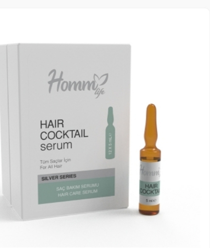 HOMM LIFE SAÇ KOKTEYLİ SERUM 12x5 ML resmi
