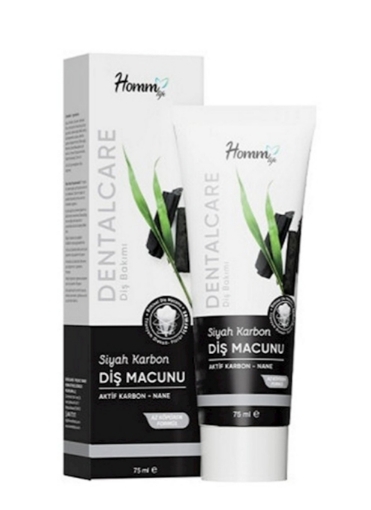Изображение HOMM LIFE KÖMÜR İLƏ DİŞ MƏCUNU 75 ML