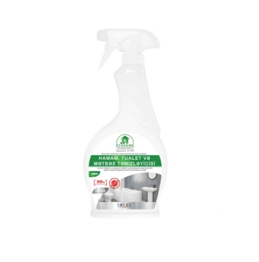 ECOHOME Hamam otaqlarının və duş kabinaların təmizlənməsi üçün vasitə 500 ml şəkil