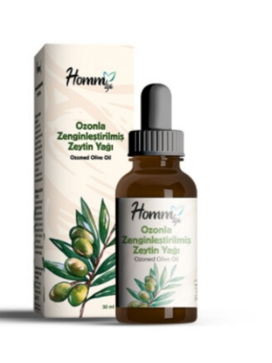HOMM LIFE OZONLA ZƏNGİNLƏŞDİRİLMİŞ ZEYTUN YAĞI 30 ML şəkil