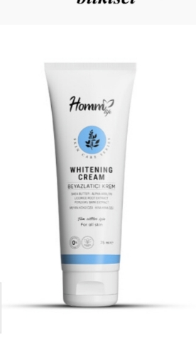 HOMM LIFE AĞARDICI KREM 75 ML şəkil