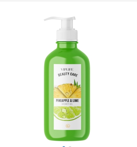 Picture of VIPLIFE BEAUTY CARE Duş geli "Ananas və Laym" 1000 ml.