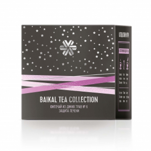 Изображение Yabanı otlardan hazırlanmış fitoçay № 6 (Qaraciyərin müdafiəsi) - Baikal Tea Collection