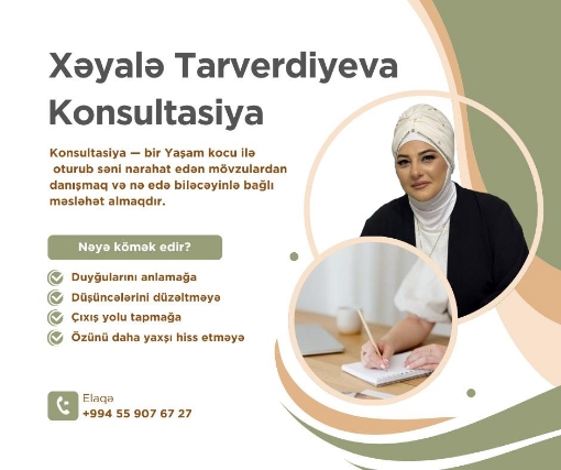 XƏYALƏ TARVERDİYEVA Konsultasiya şəkil