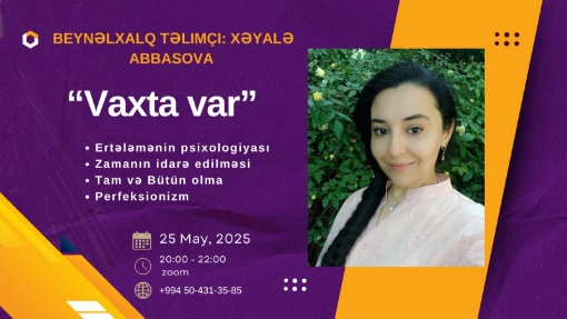 Picture of Bəynəlxalq Təlim proqramı