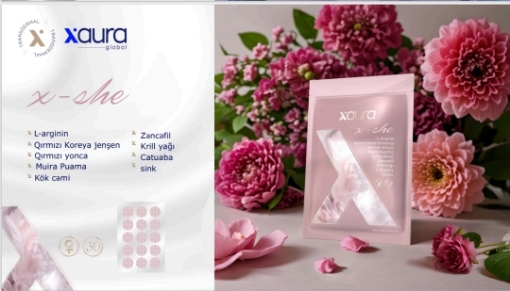XAURA X-SHE resmi