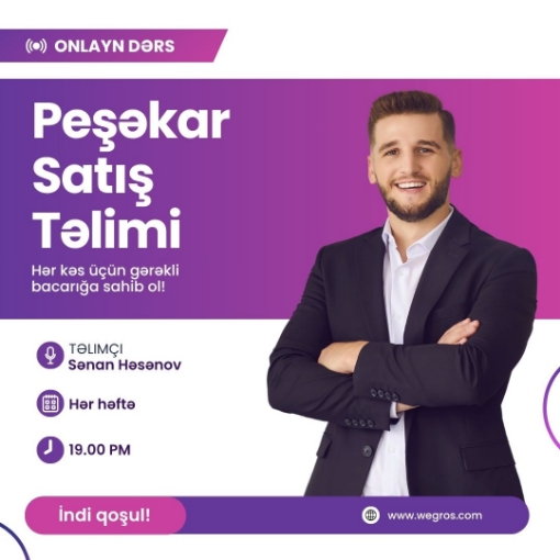 Изображение Peşəkar Satış Təlimi